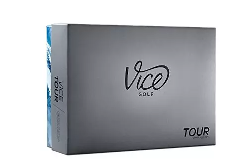 The Vice Tour Golf Balls are white golf ball with the number of the ball shown in black font color.